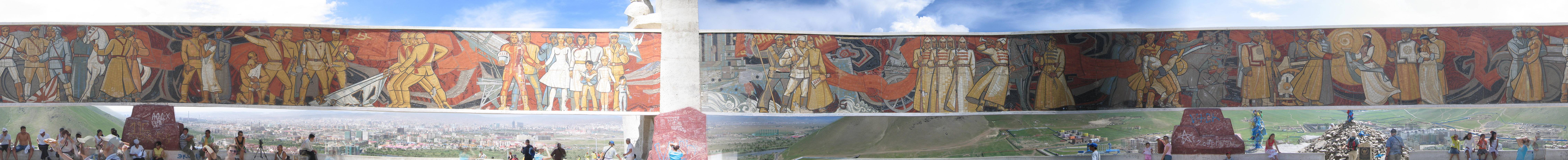 Kriegerdenkmal 42 Panorama